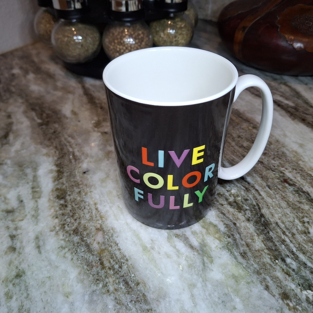 Things We Love Live Colorfully Mug